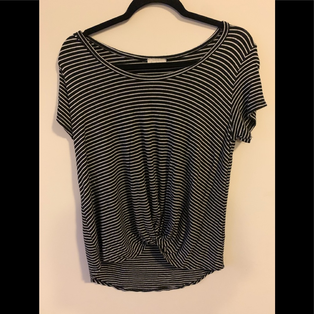 Tree kisses Striped color shirt